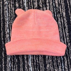 Target Pink Cat-Ear Knit Beanie Hat